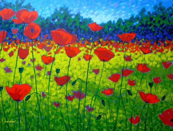 Пейзажи Ван Гога маки