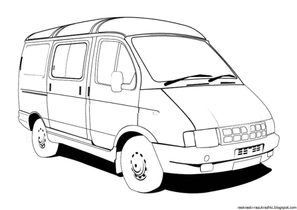 Раскраски Соболь 4х4