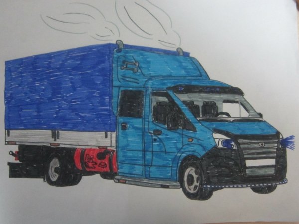 ГАЗ 2705 вектор