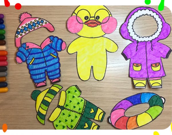 Одежда для уточки лалафанфан нарисовать