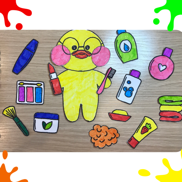 Бумажная уточка лалафан