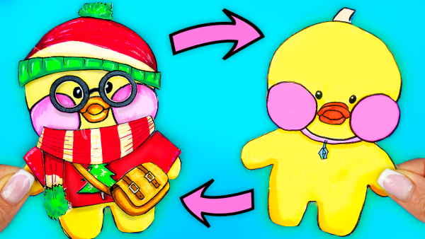 Уточка лалафанфан нарисовать