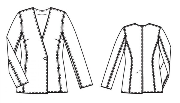 Жакет Бурда выкройки