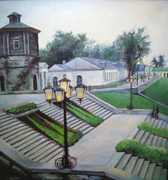 Картина Екатеринбург Плотинка