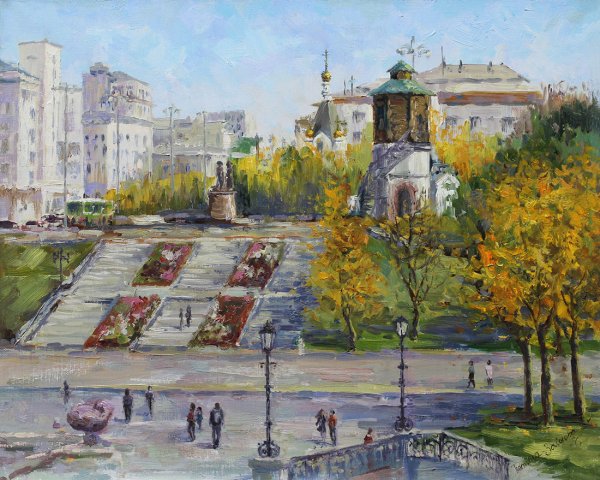 Плотинка Екатеринбург пейзаж