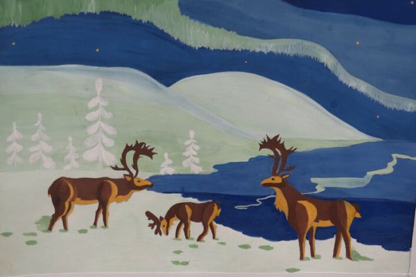 Север рисунок