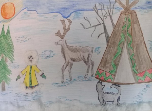 Тундра для дошкольников