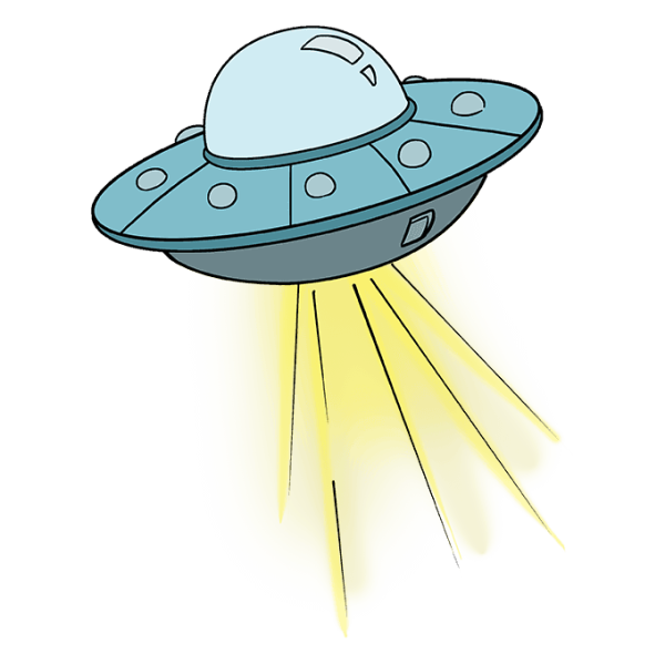 Летающие тарелки мультяшные