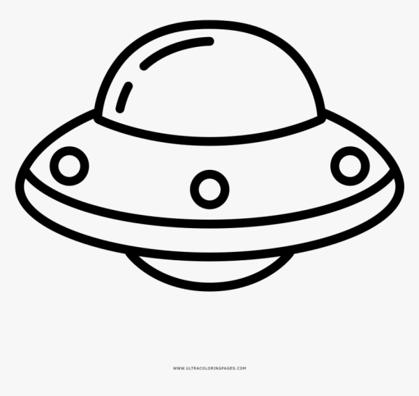 Летающая тарелка раскраска для детей