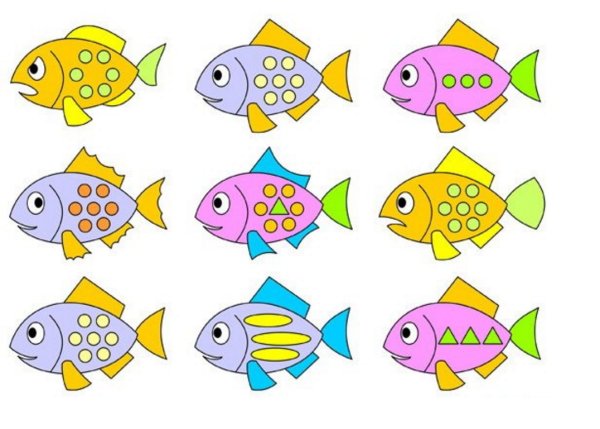 Рыбки. Аппликация