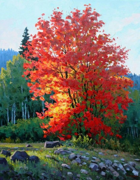 Художник Владимир Панич картины осени