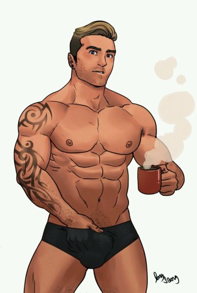 Накаченные мужчины