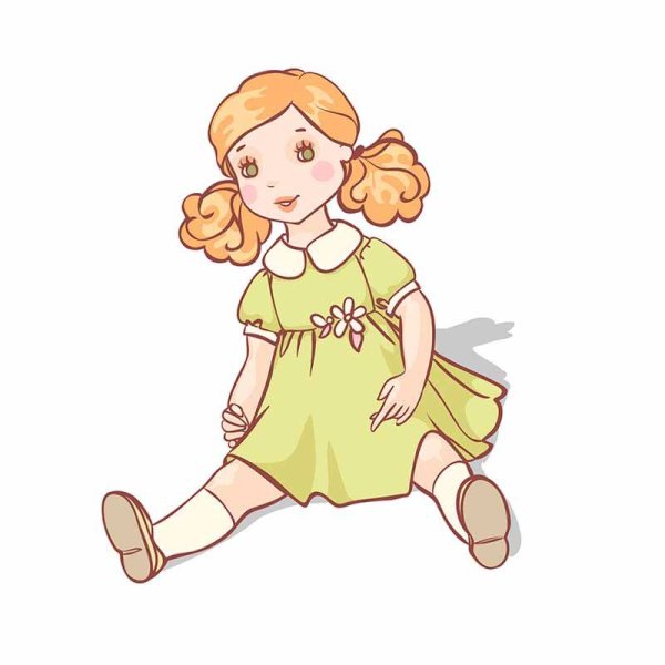 Кукла мультяшная