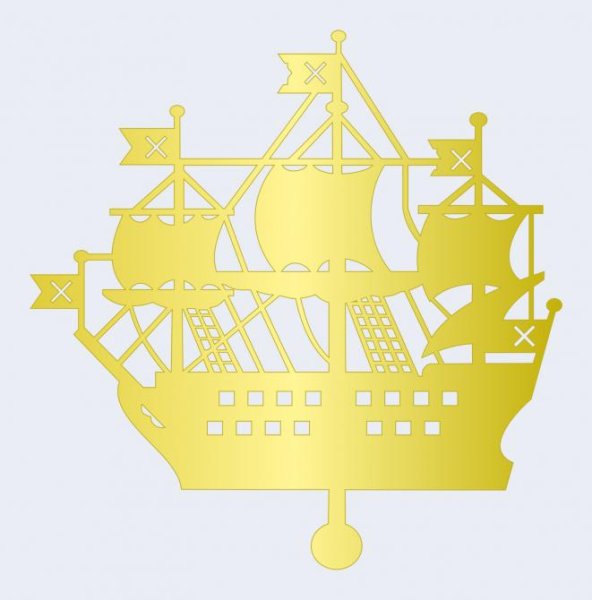 Золотой кораблик на шпиле Адмиралтейства