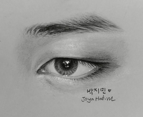 Глаза БТС рисунок