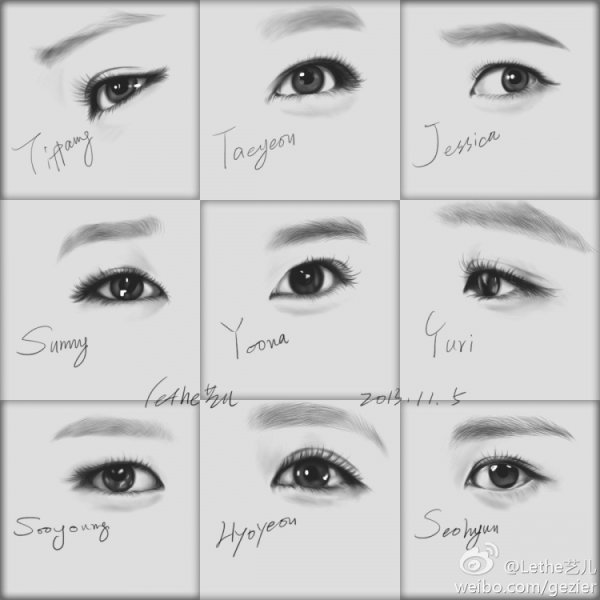 Рисовать азиатские глаза