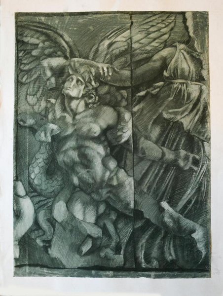 Пергамский алтарь Титаны