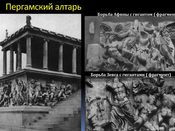 Большой алтарь Зевса в Пергаме