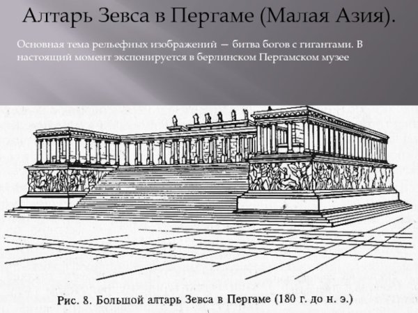 Пергамский алтарь мавзолей Ленина