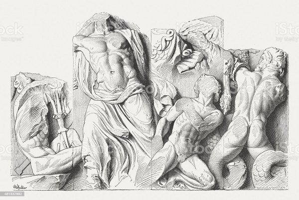 Пергамский алтарь Греция