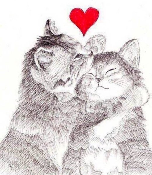 Рисунок любимому