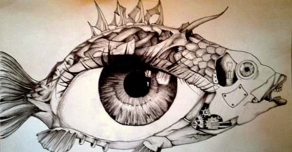 Психоделические рисунки карандашом