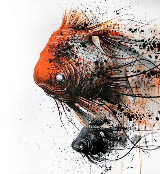 Рыба абстракция