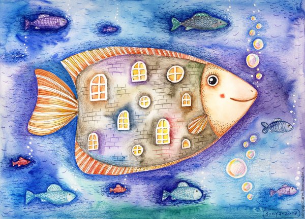 Сказочная рыба