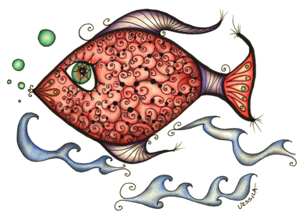 Рыба арт
