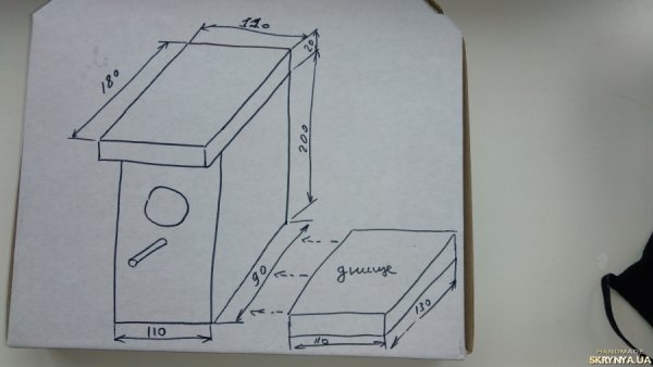 Эскиз скворечника