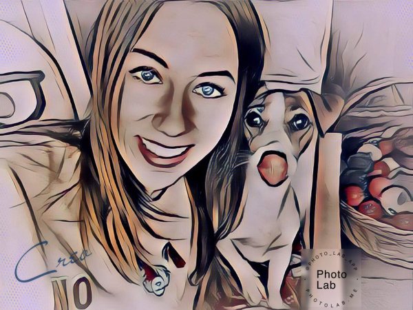 Рисунки Элли ди и Джина