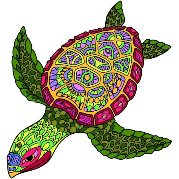 Мандала черепаха