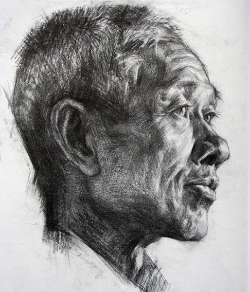 Китайский Академический рисунок портрет