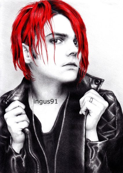 Джерард Уэй рисунки