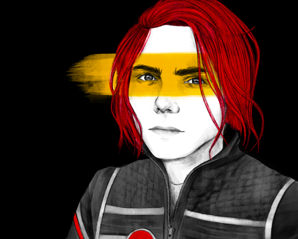 Джерард Уэй раскраска