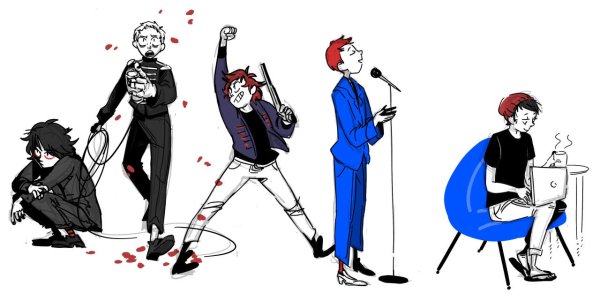 Рисунки Джерарда Уэя комиксы