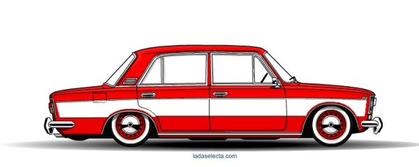 ВАЗ 2103 боком