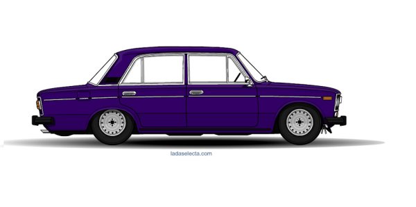 Жигули ВАЗ 2106 сбоку