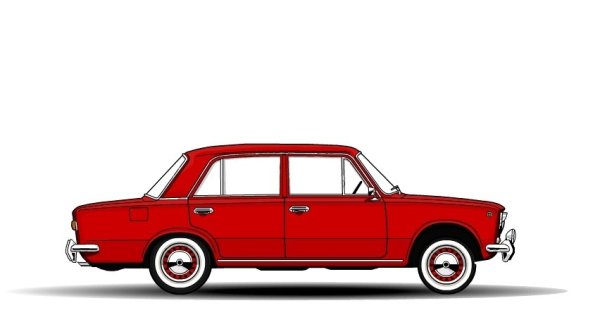 Жигули 2101 сбоку