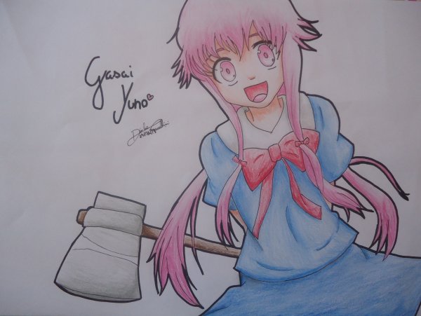 Юна Гасай срисовка