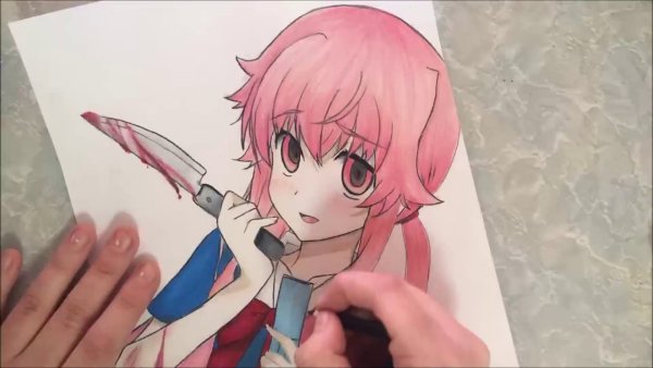 Юно Гасай для срисовки