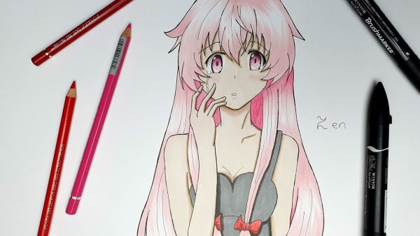 Аниме юно рисунок