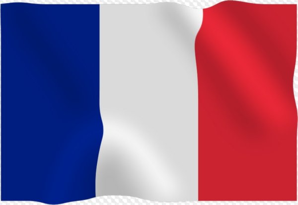Франция на прозрачном фоне