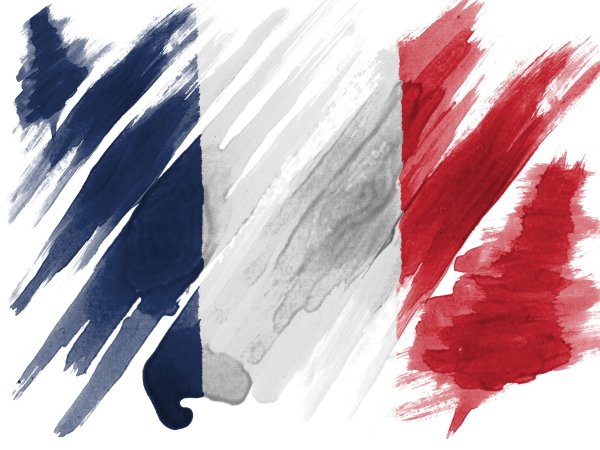 Флаг Франции арт