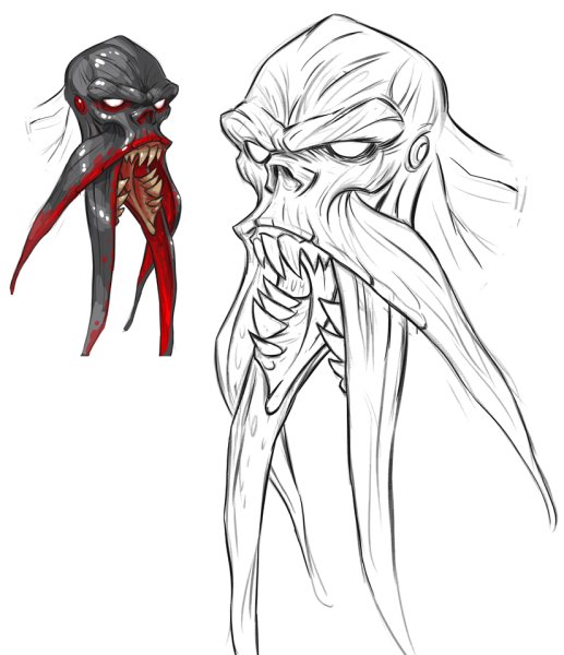 Кровосос сталкер концепт арт