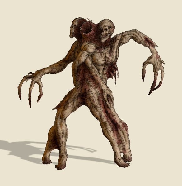 Сталкер мутанты кровосос концепт арт