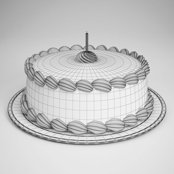 Макет торта