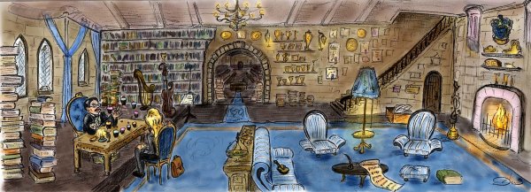 Гарри Поттер гостиная Рейвенкло