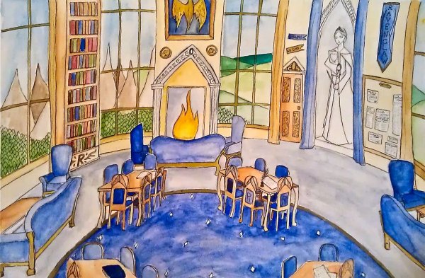 Гостиная Когтеврана арт