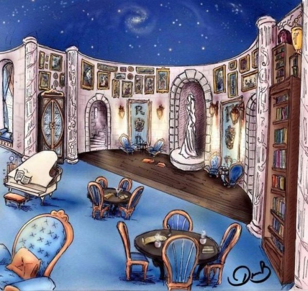 Гарри Поттер гостиная Когтеврана